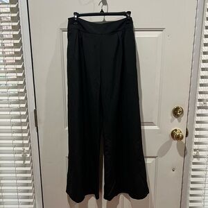 SHEIN Black Wide-Leg Pants